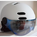 Κράνος με προστατευτικά γυαλιά για Ποδήλατο Πατίνι Scooter Ski Snowboard Sledge FT03 matt White